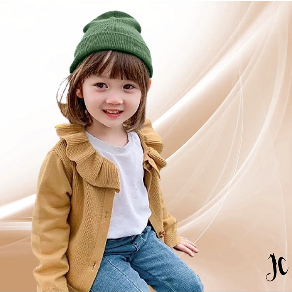 Topi Anak Kupluk Beanie Hat kids Rajut Premium - JCCollections