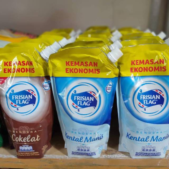 

FRISIAN FLAG KENTAL MANIS KEMASAN POUCH 560g