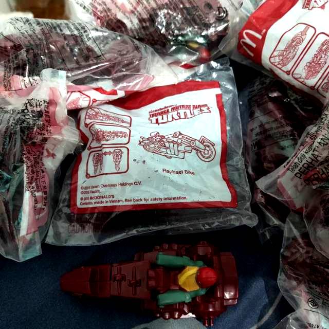 Happy Meal Ninja Turtle Kura Kura Ninja Hadiah Mcdonalds Mainan Mcd Burger Kings KFC Baru Segel New