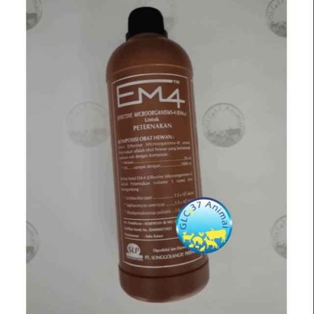 EM4 EM 4 PETERNAKAN OBAT PROBIOTIK MENGGEMUKKAN & PENGHILANG BAU KOTORAN HEWAN