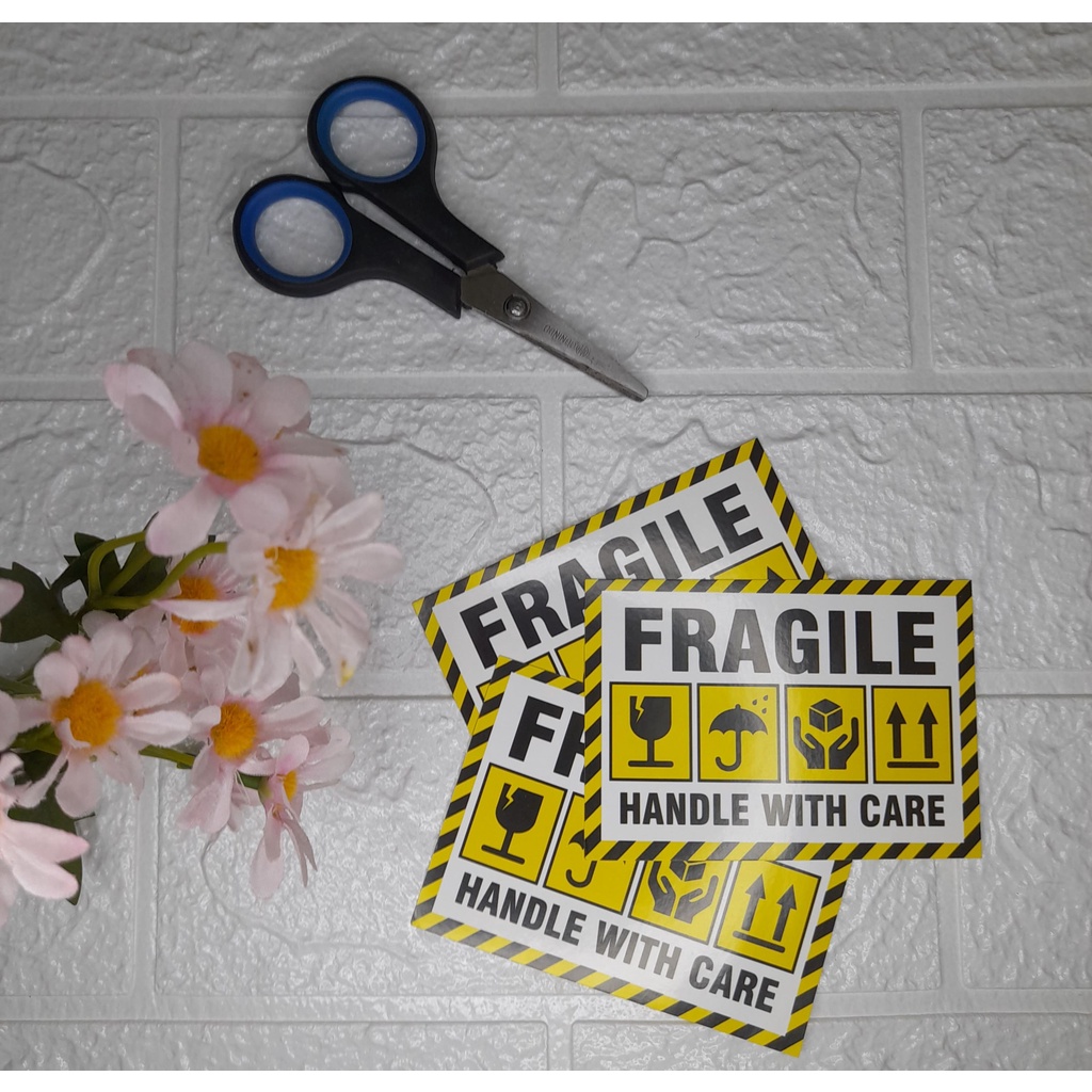 

STIKER FRAGILE / MUDAH PECAH / RESI / MAKANAN / UNBOXING