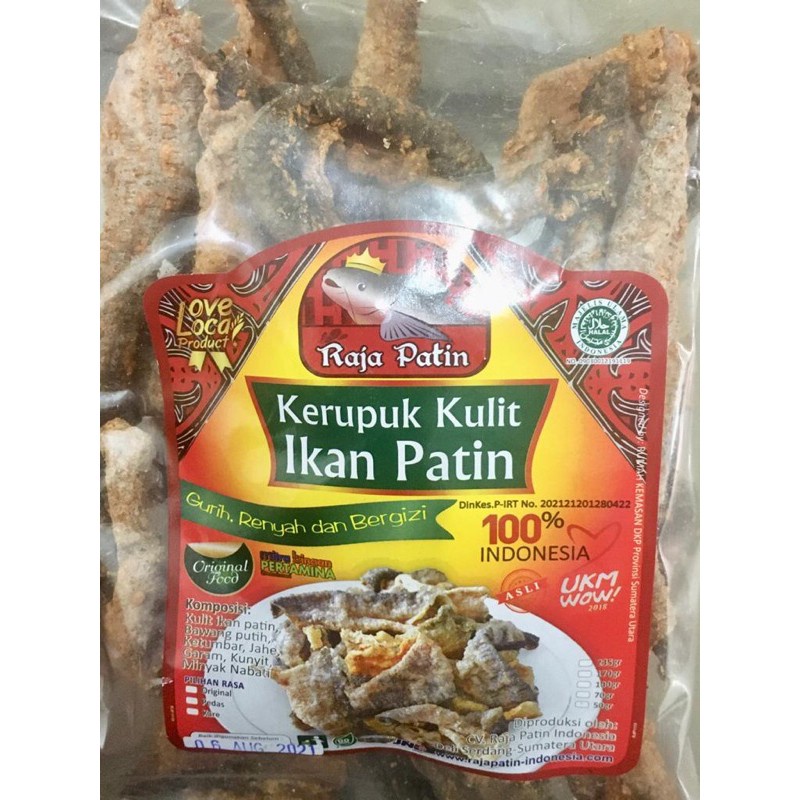 

Kerupuk Kulit Ikan Patin