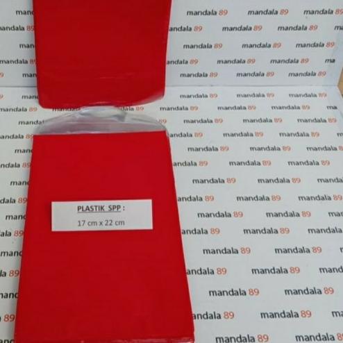 

✭ plastik spp kartu bayaran 17 x 22 cm isi 100 lembar - Bening ☏