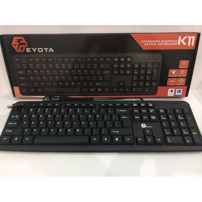 Keyboard wired  standard eyota Usb for Pc Computer-Laptop K11 K-11