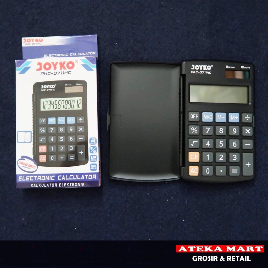 

JOYKO CALCULATOR PKC-0711CH/KALKULATOR POCKET/KANTONG
