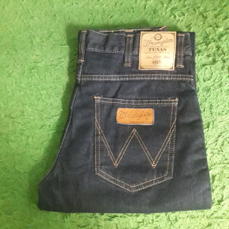 Wrangler TEXAS celana panjang jeans Original 100%