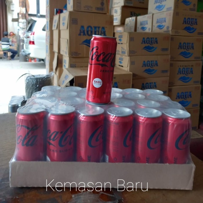 

(BISA COD) Coca Cola Zero 330 ml - 250 ml