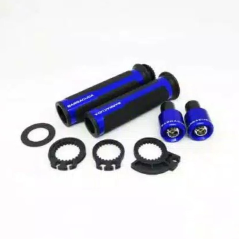 HANDGRIP BARRACUDA/HAND GRIP BARRACUDA+JALU STANG DLL ASLI - Hitam