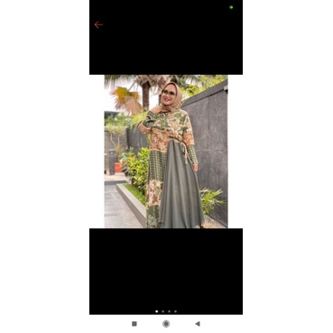 Gladia dress brown ria miranda Preloved