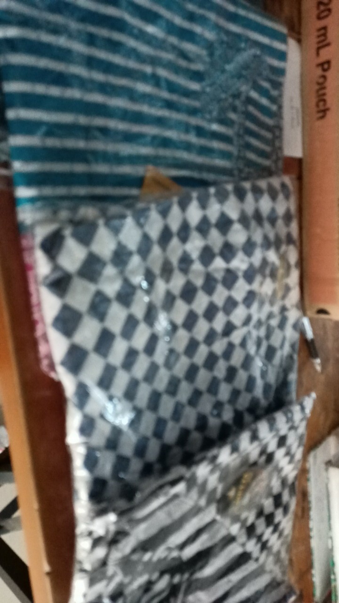 Blus Lonceng Biru Lawasan Monochrome Katun Batik Modern Premium Blouse Wanita Cewek Indigo Sheena