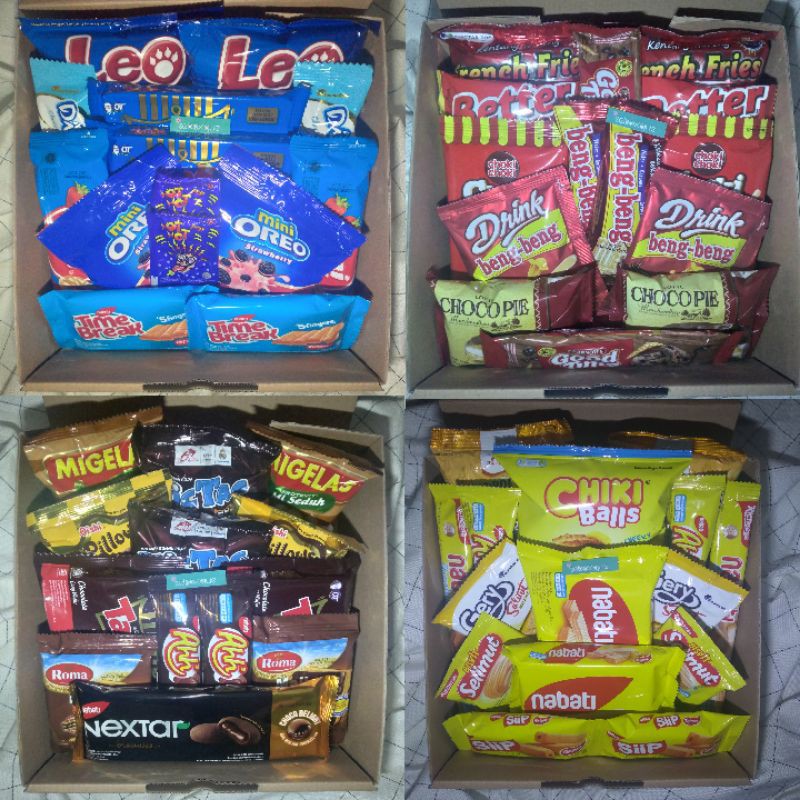 

(DOUBLE BUBBLE WRAP) HAMPERS SNACK / SNSCK BOX / KADO WISUDA / KADO ULTAH / KADO ANNIVERSRY