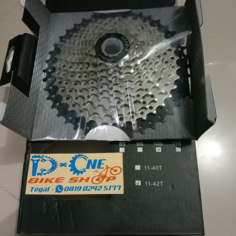 Sproket gear belakang 10 speed 11-42