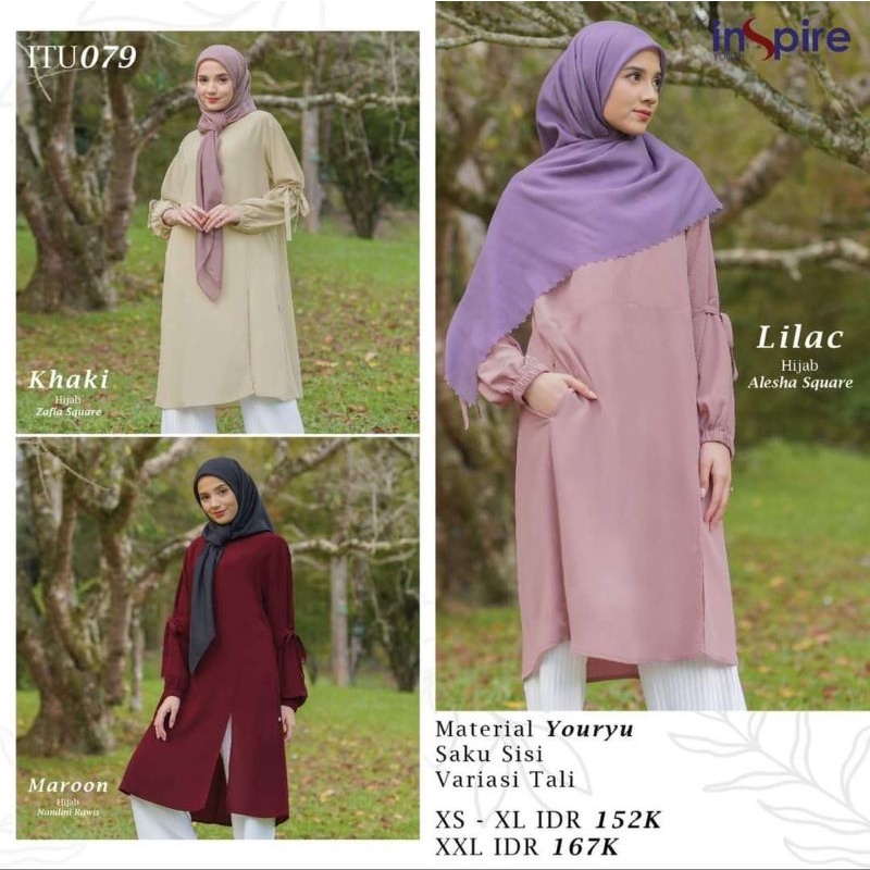 ITU 079 INSPIRE || TUNIK INSPIRE || Tunik Kekinian