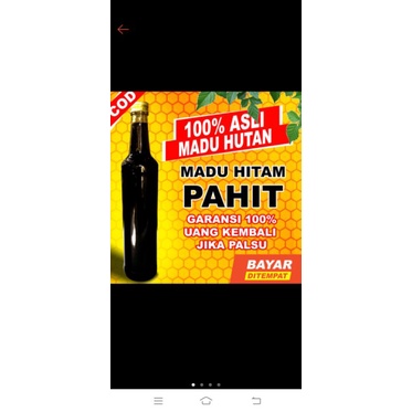 

MADU HITAM ASLI BADUY 640 gram