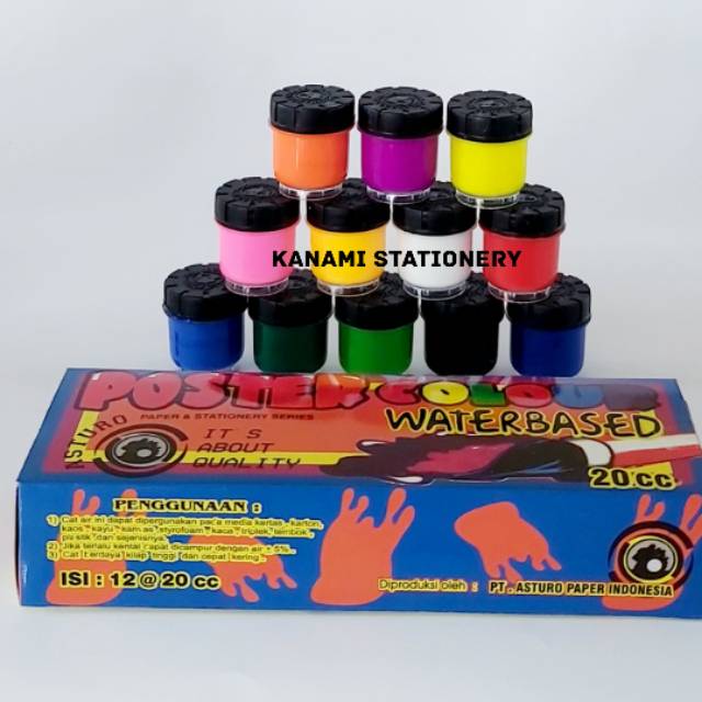 

Cat Air Poster Waterbased 12 Color @20cc Asturo.