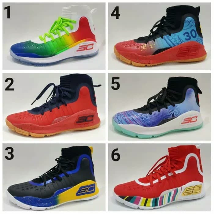 SEPATU BASKET UNDER ARMOUR CURRY 4.0