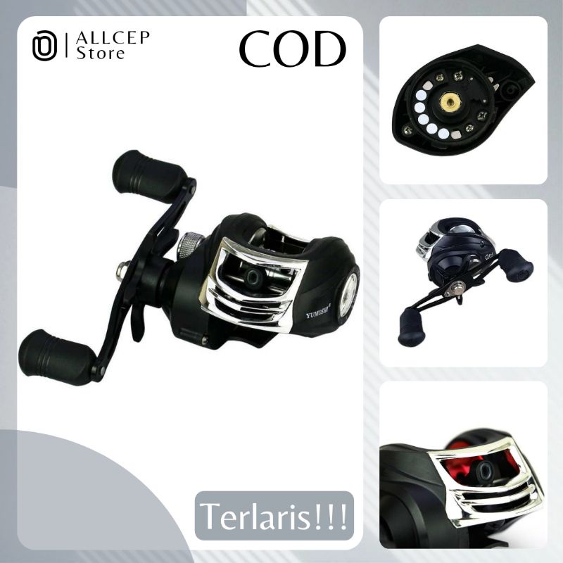 YUMOSHI AK201 Reel Pancing Baitcasting 18+1 Ball Bearing 7.2:1