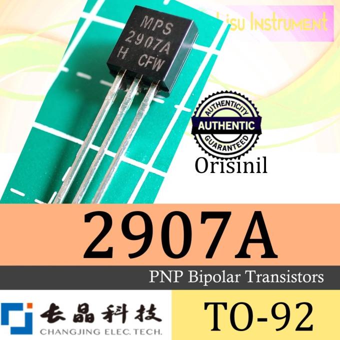 MPS2907A 2907A PNP Bipolar Transistors TO-92-3 CJ Original lisuin90 Kualitas Baik