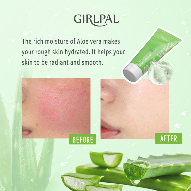 GIRLPAL Aloe Vera Gel 100g Soothing &amp; Moisture