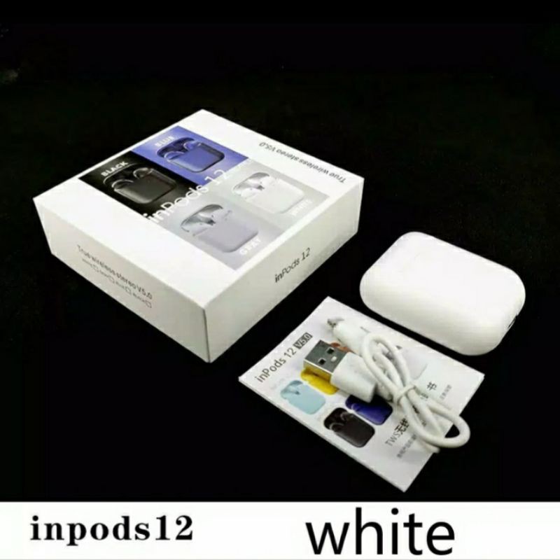 READY INPODS MACARON 12 i12 TWS Headset Bluetooth Earphone V5.0 - Murah