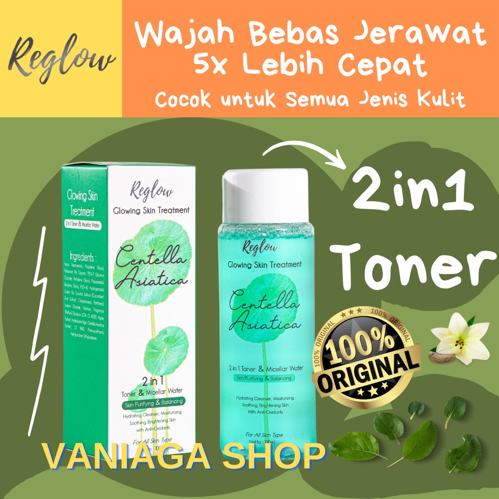 Jual Toner Untuk Kulit Berjerawat Dan Berminyak 2in1 Dengan Micellar