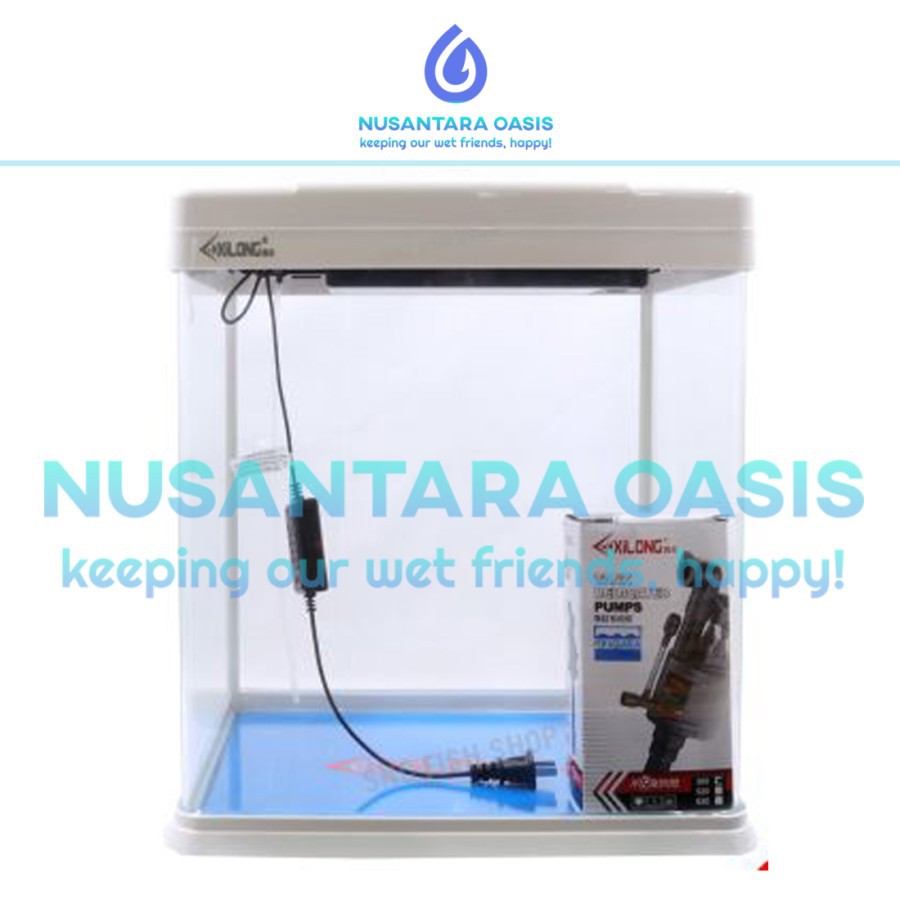 AQUARIUM AQUASCAPE BENDING IMPORT GLASS TANK XILONG XQ-230AA XQ 230 AA