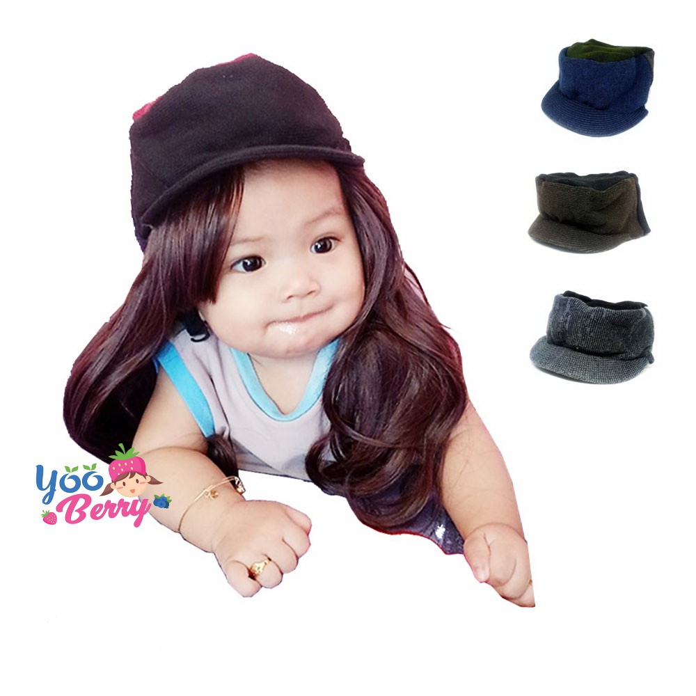 YooBerry Topi Rajut Baseball Anak Berry Mart