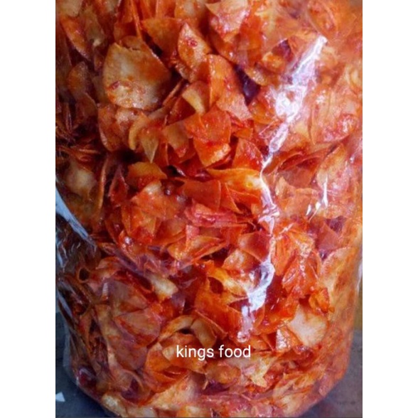 

SINGKONG PEDAS LENGKET/SINGKONG LENGKET 250GRAM/KRIPIK SINGKONG RENYAH GURIH/SINGKONG PEDASMANIS