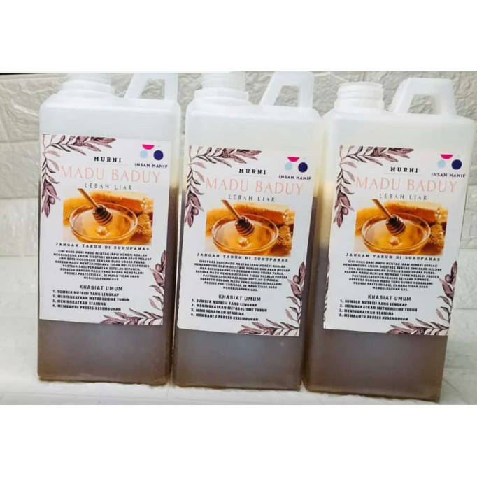 

Madu Baduy 1 Kg Murni Lebah Liar