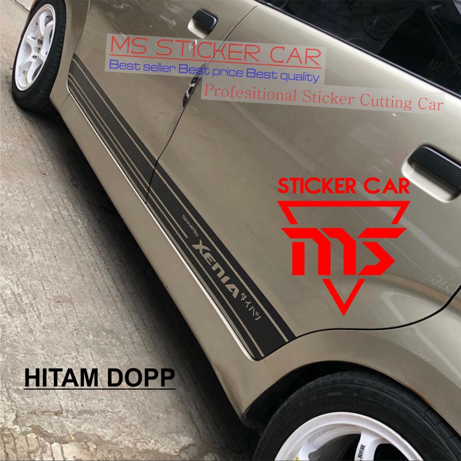 sticker stiker mobil daihatsu xenia kanji jdm style old / all new