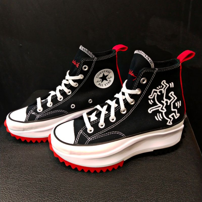 CONVERSE RUN STAR HIKE HI KEITH HARING RESMI PT. MAP