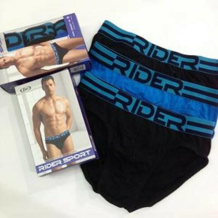 Viol [1Box=3Pcs] Rider Sport Celana Dalam / Cd (R762B)