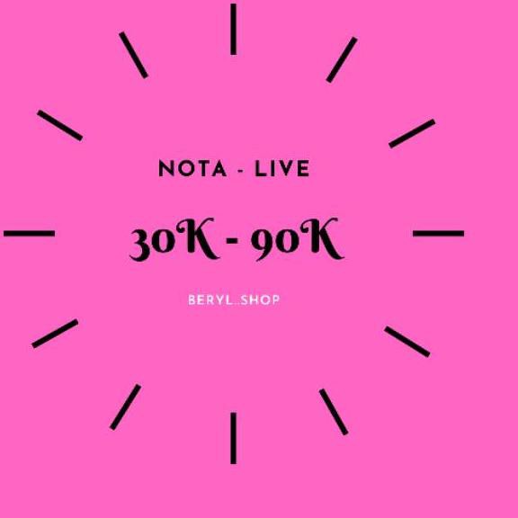 

SEGERA DAPATKAN!! (1) NOTA PINK 30-90 (KHUSUS PAYMENT GUNAKAN INI) W26