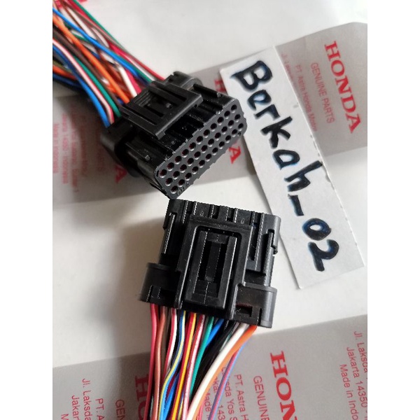 soket ecu ecm Honda beat esp ISS, Scoopy esp ISS Thn 2015-2016 kode ecu k25-611 pin 33