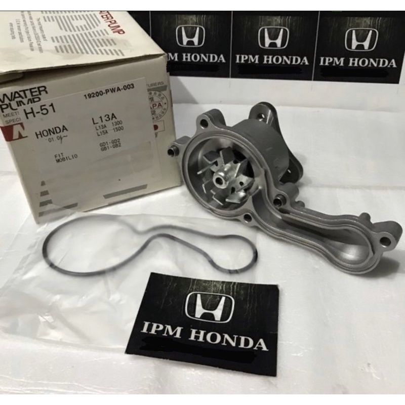 19200 PWA GMB / NPW Waterpump Water Pump Pompa Air Honda Jazz GD3 City GD8 2003 2004 2005 2006 2007 2008 Idsi Vtec