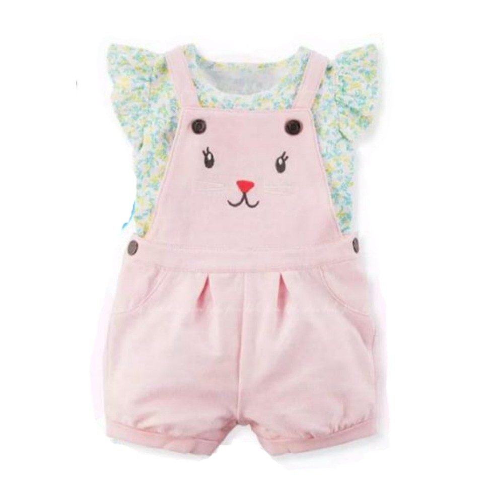 Overall Baju Kodok / Overall Kaos Anak Bayi Perempuan Laki Laki / Overall Kaos Anak Bayi Import-Kode G