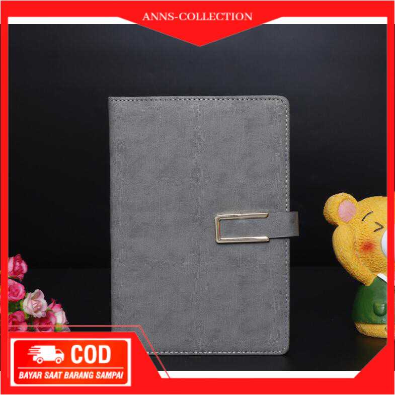 

[ANNS] -LemonBest Buku Catatan Kerja Cover Kulit Kertas A5- JM