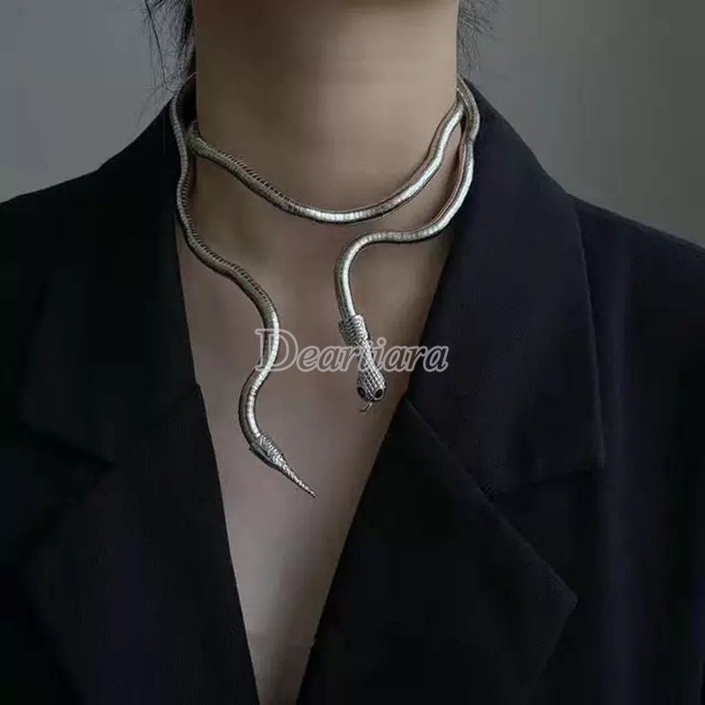 Kalung Desain Ular Untuk Pria Dan Wanita