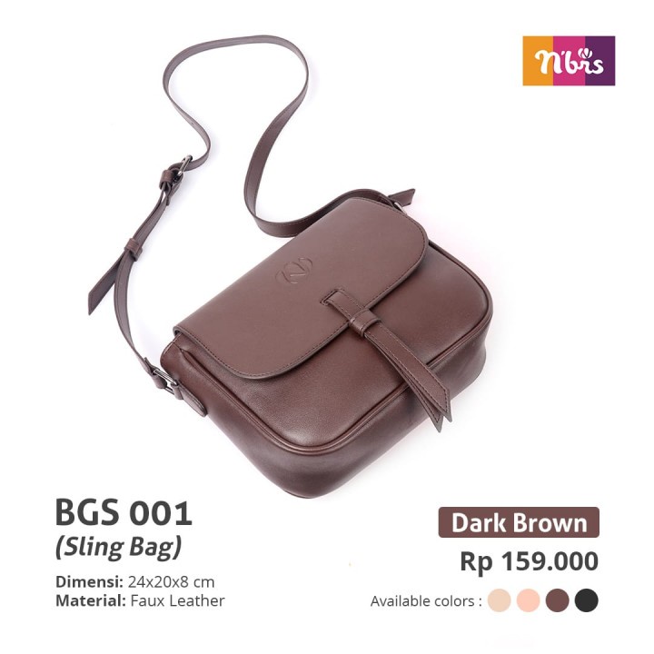 NIBRAS TAS SLING BAG BGS 001 TAS WANITA