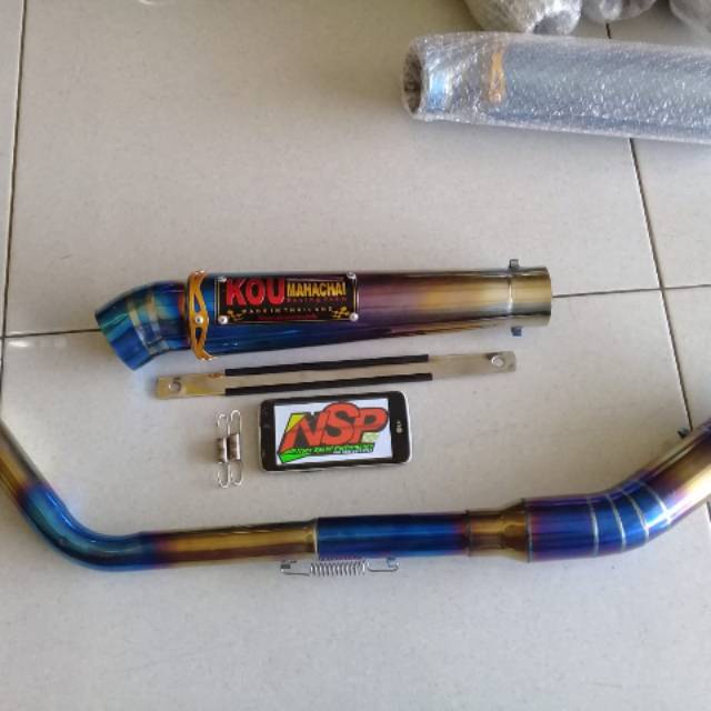Knalpot kou bluemoon vixion