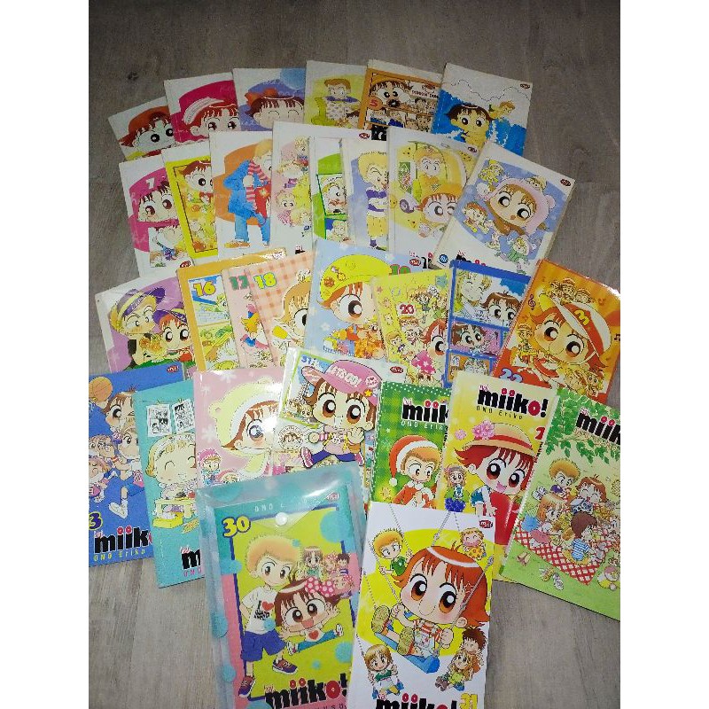 (booked) SET Komik Hai Miiko volume 1-31 Namaku miiko