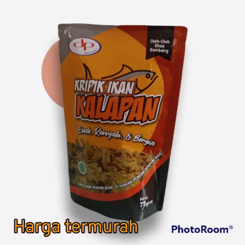 

Keripik ikan kalapan Oleh-oleh khas Rembang