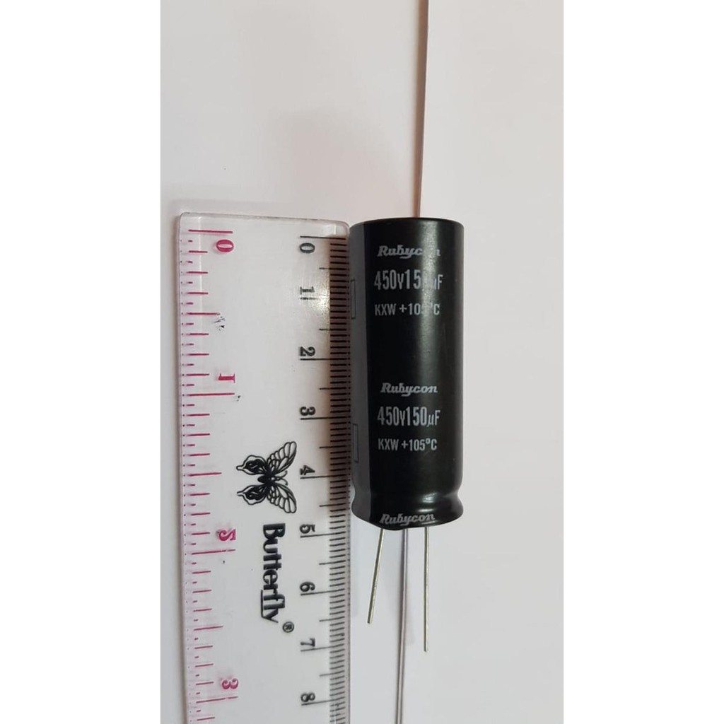 Elko 450V 150uf / E 150uf 450V Original rubycon TOKELE27 Segera Beli