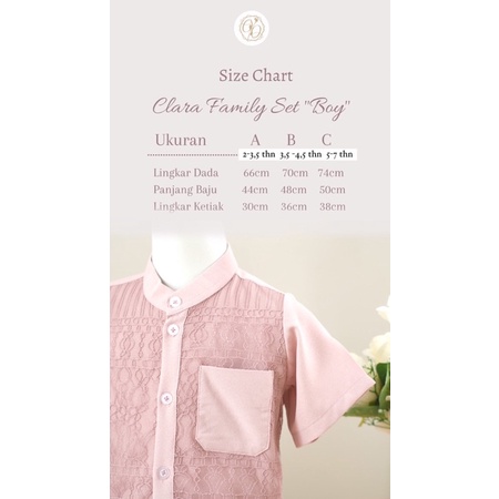 Ounadoutfit Clara (Girl &amp; Boy)  Family Set | Baju pesta anak | Baju kondangan keluarga | Family set | couple keluarga | dress anak | koko anak | baju couple