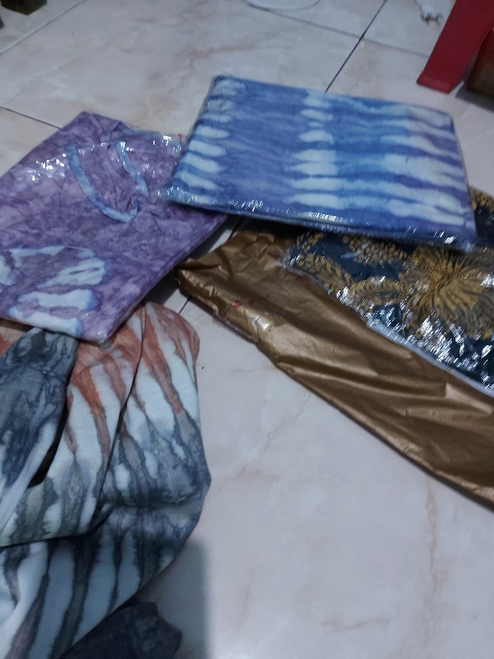 Daster Batik Jumbo Lengan Panjang Motif Bunga Buketan Grosir Daster Murah Terlaris Batik Pekalongan