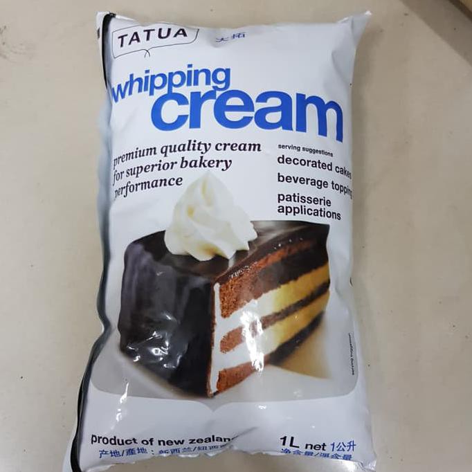 

*^ Tatua Whipping Cream 1 Liter