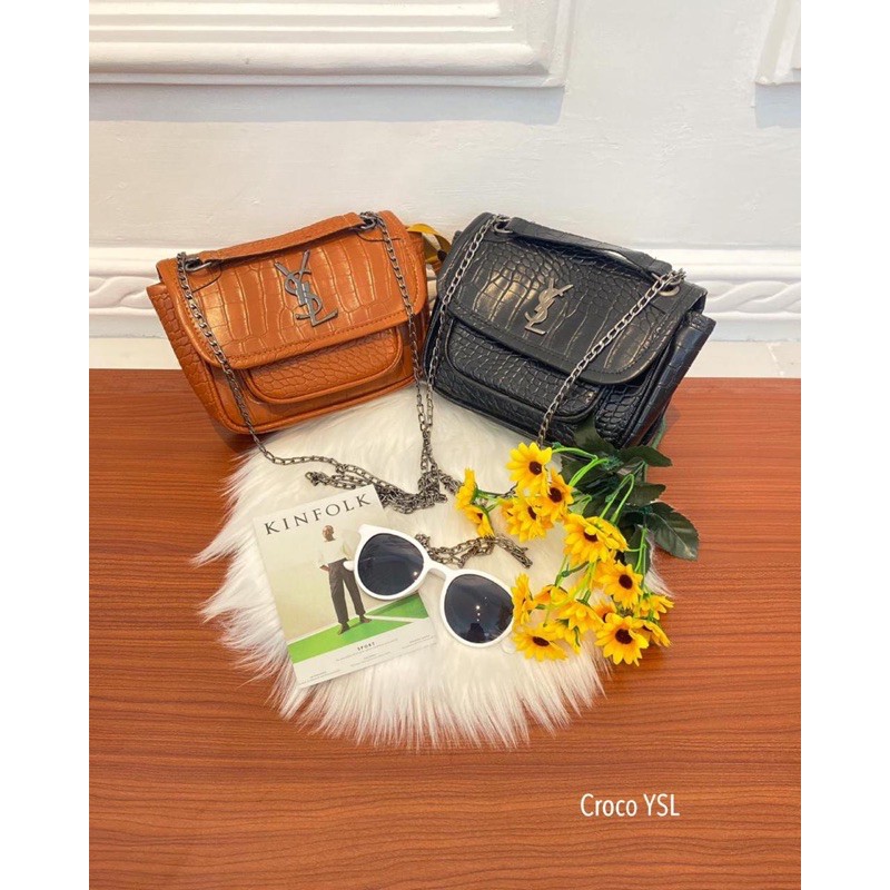 TAS CROCO YSL