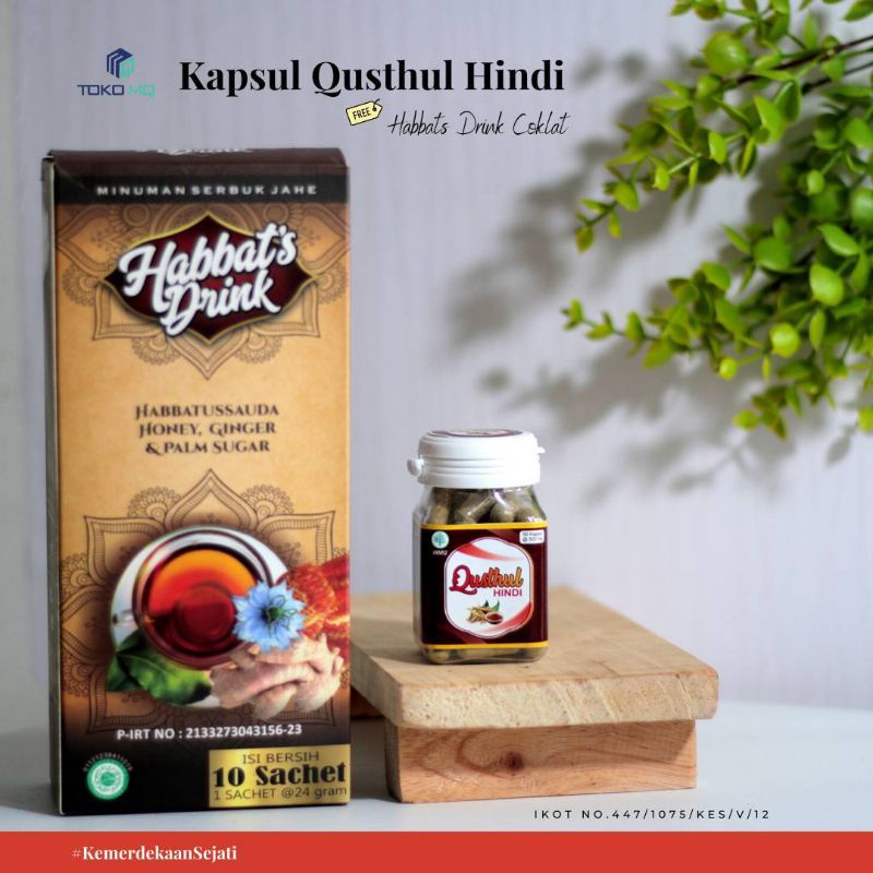 

Kapsul Qusthul Hindi Free Habbats Drink Honey 10 Sachet