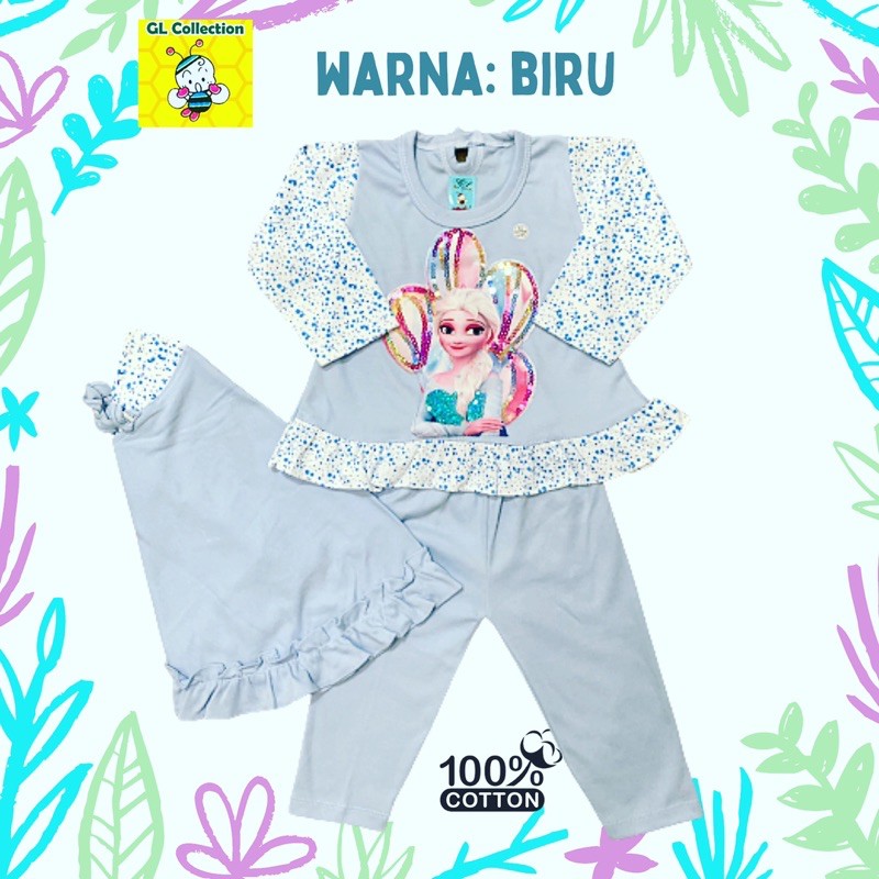 OBRAL! BUSANA MUSLIM SETELAN ROK ANAK ALL SIZE 6-12BULAN 100%KATUN