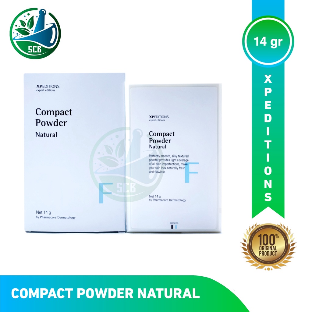 Xpeditions Compact Powder Natural 14 gr - Derma XP